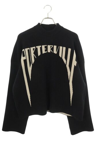 リックオウエンス Rick Owens ジャンボクルーネックニット RR02D6699-KWV1 PORTERVILLE
