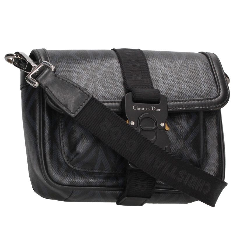 ディオール DIOR Hit the Road /ヒットザロード CDダイヤモンドローラーコースターバックルショルダーバッグ