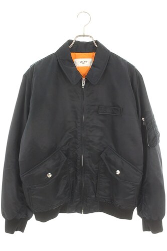セリーヌバイエディスリマン CELINE by Hedi Slimane ロゴワッペンボンバーブルゾン 2W83A889O
