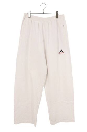 ロゴ刺繍ワイドスウェットロングパンツ 723904 TNVP9