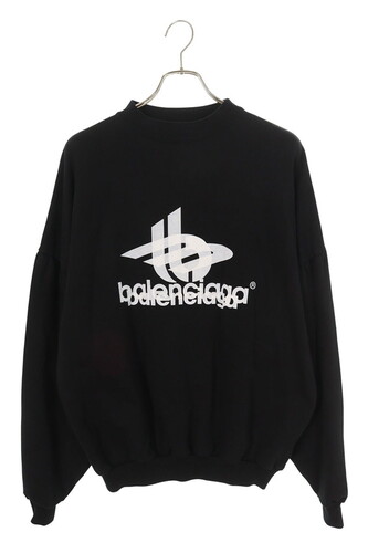 バレンシアガ BALENCIAGA レイヤードスポーツラウンドスウェット 767860 TPVF3