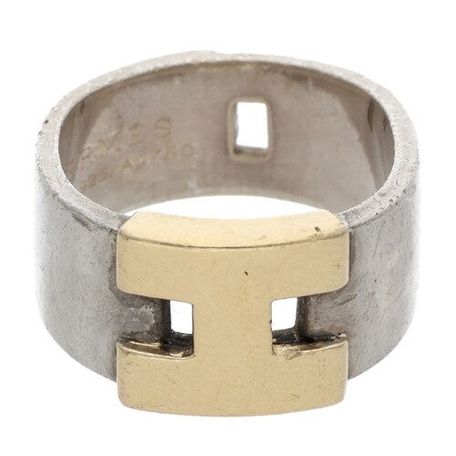 エルメス HERMES Hロゴコンビリング ヘラクレス