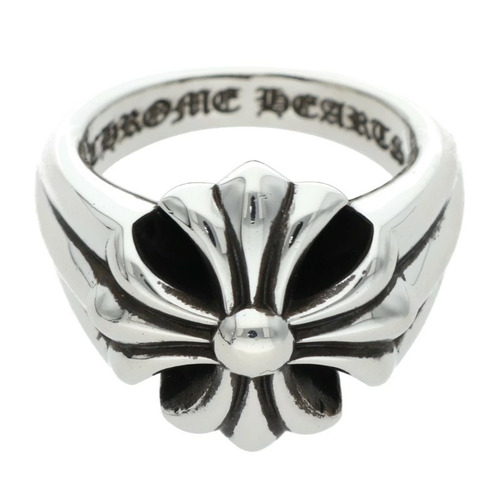 クロムハーツ CHROME HEARTS CUTOUT CH PLS LG/ラージカットアウトCHプラス シルバーリング