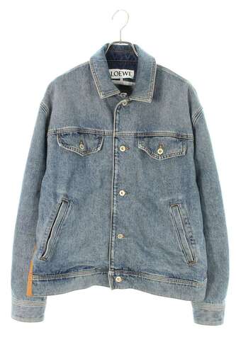 ロエベ LOEWE H526Y02WA4 パッチ切り替えデニムジャケット