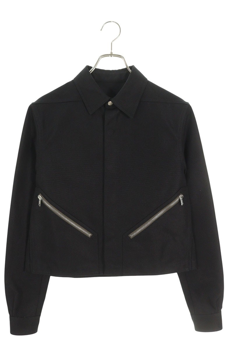 リックオウエンス RU01F2742CDU ツアーアリスジップシャツ