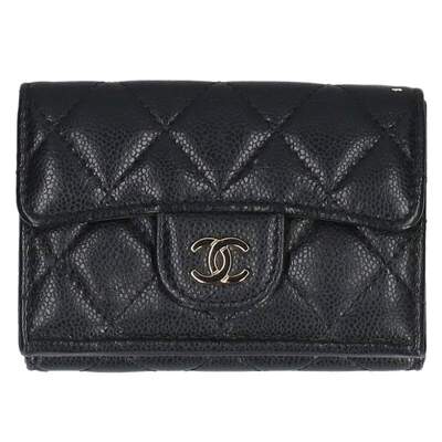 キャビアスキンゴールド金具財布