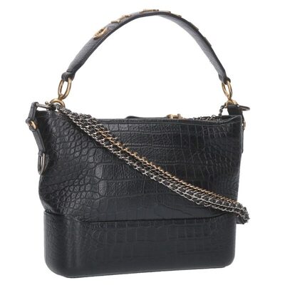 カーフスキン クロコダイル型押し