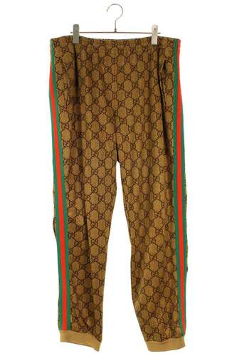 グッチ GUCCI GG総柄テクニカルジャージロングパンツ 523489 X9V35