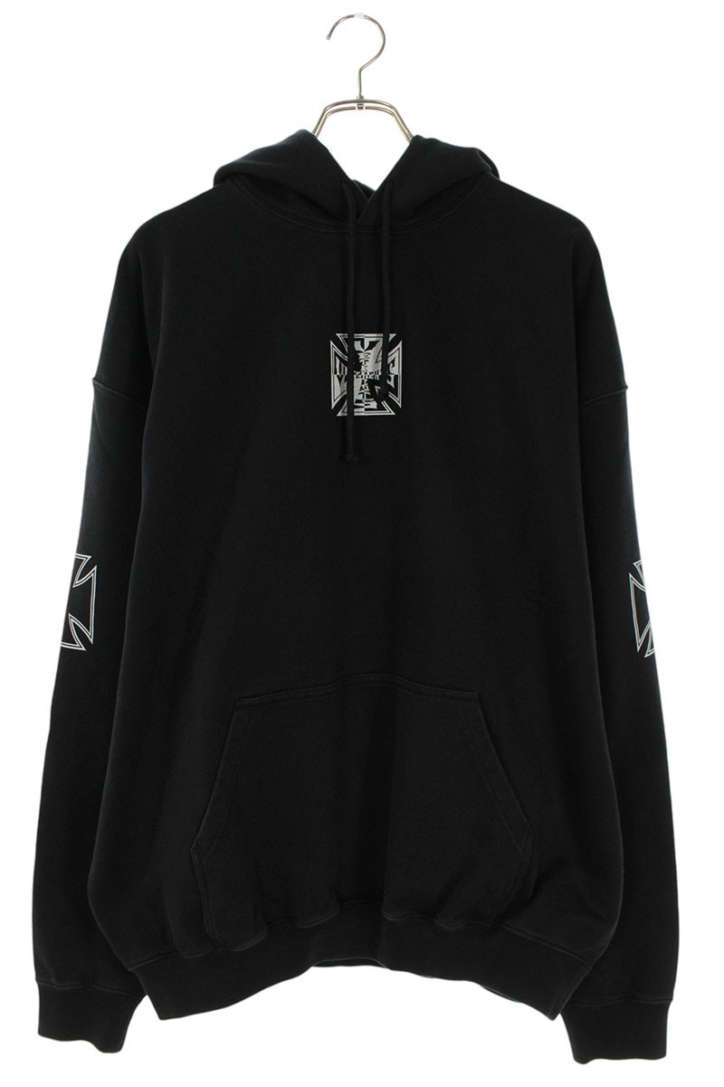 ME76HD161B バイカークロスプルオーバーパーカー 26SS