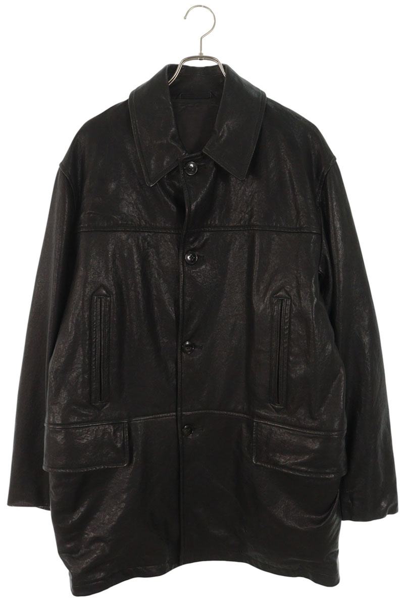 Lamb Leather Coat レザーカーコート