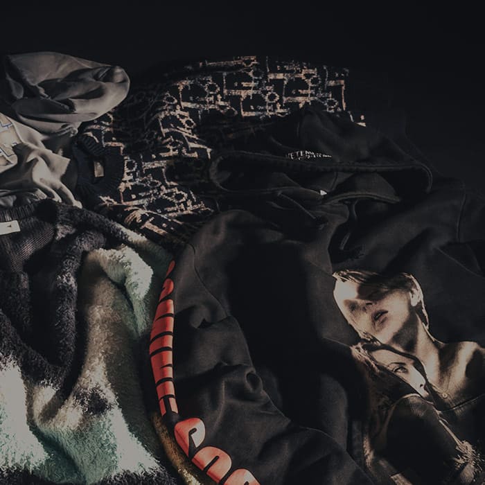 コットンキャンバスオープンカラージャケットブルゾン