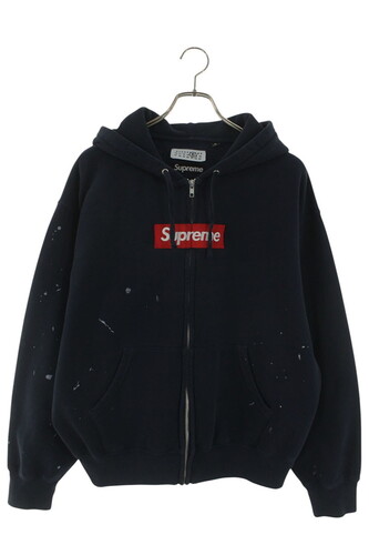 ボックスロゴジップアップパーカー Box Logo Zip Up Hooded Sweatshirt