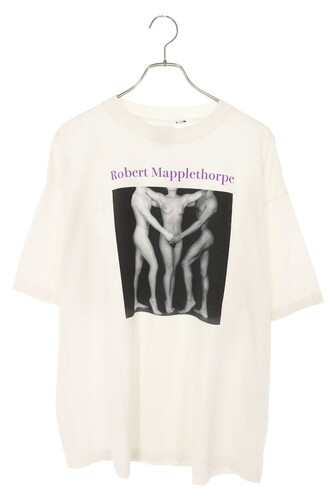 メイプルソープフォトプリントTシャツ EMBRACE SM-HR8-0000-C19