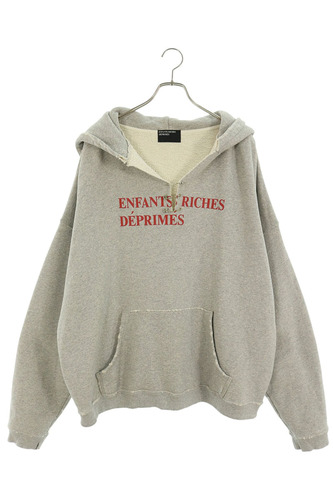 ロゴプリントセーフティピンプルオーバーパーカー CLASSIC LOGO HOODIE