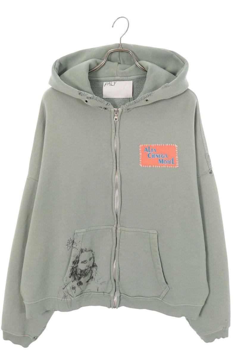 Alta Cienega ヴィンテージ加工ジップパーカー