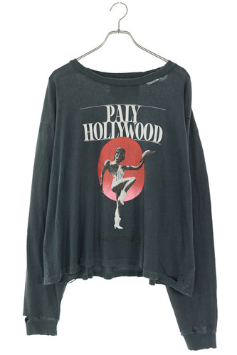 ヴィンテージ加工プリント長袖カットソー MYRA BRECKINRIDGE L/S TEE