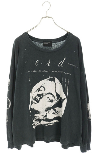 グラフィックプリント長袖カットソー THE LATENCY LONG SLEEVE