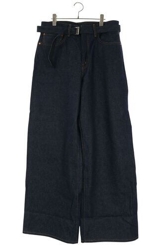 サカイ sacai ×リーバイス Levi's ベルテッドバギーデニムパンツ 25-0962S